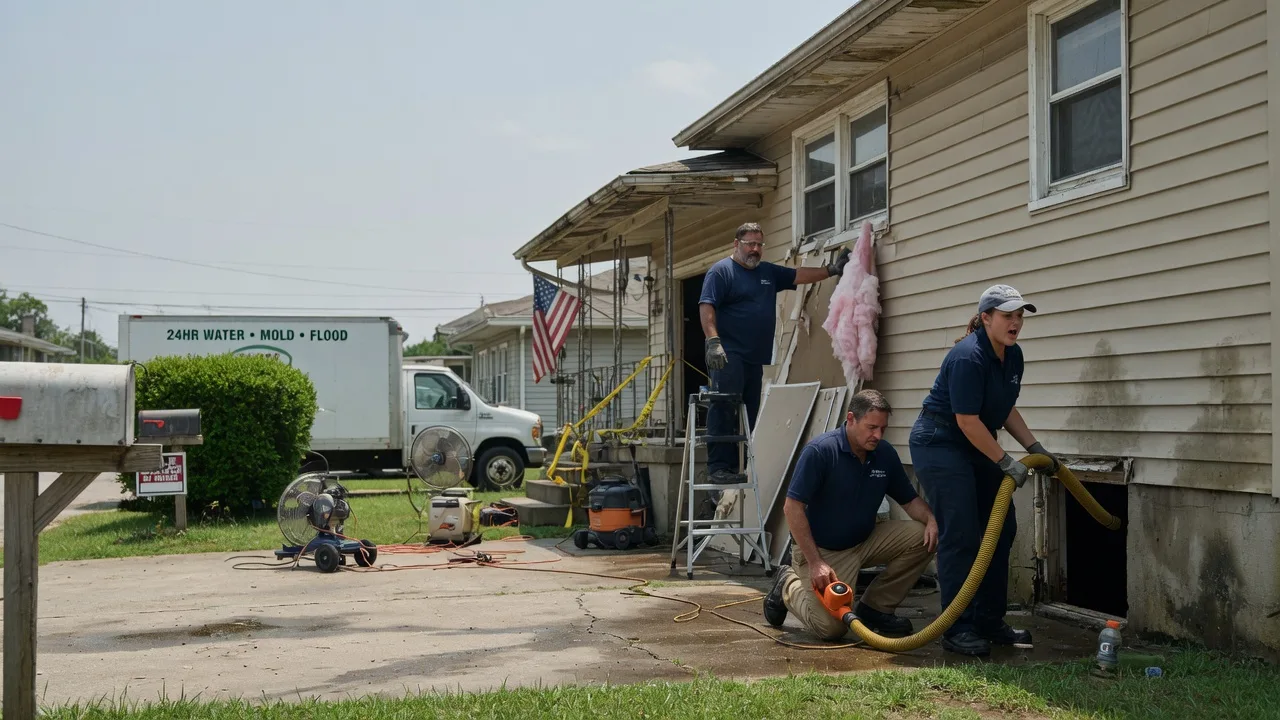 Water Damage Repair in Churubusco, IN near me